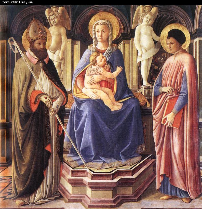 Master of The Castello Nativity Madonna and Sts Clement and Just